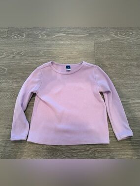Light Purple Ribbed Long Sleeve Top (Thermal/Cozy)